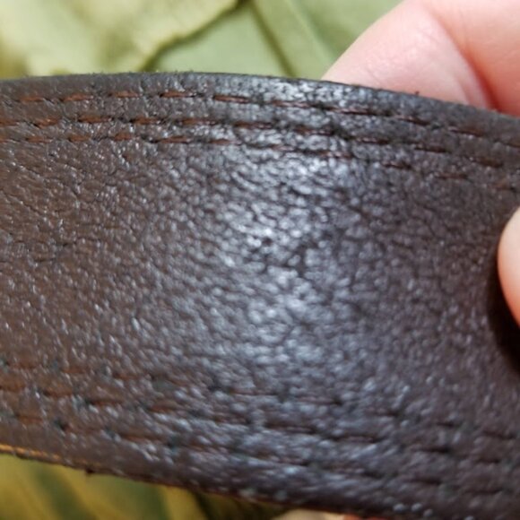 Carhartt Men's Brown Genuine Leather Cowhide Belt, Size 44 - Picture 12 of 12